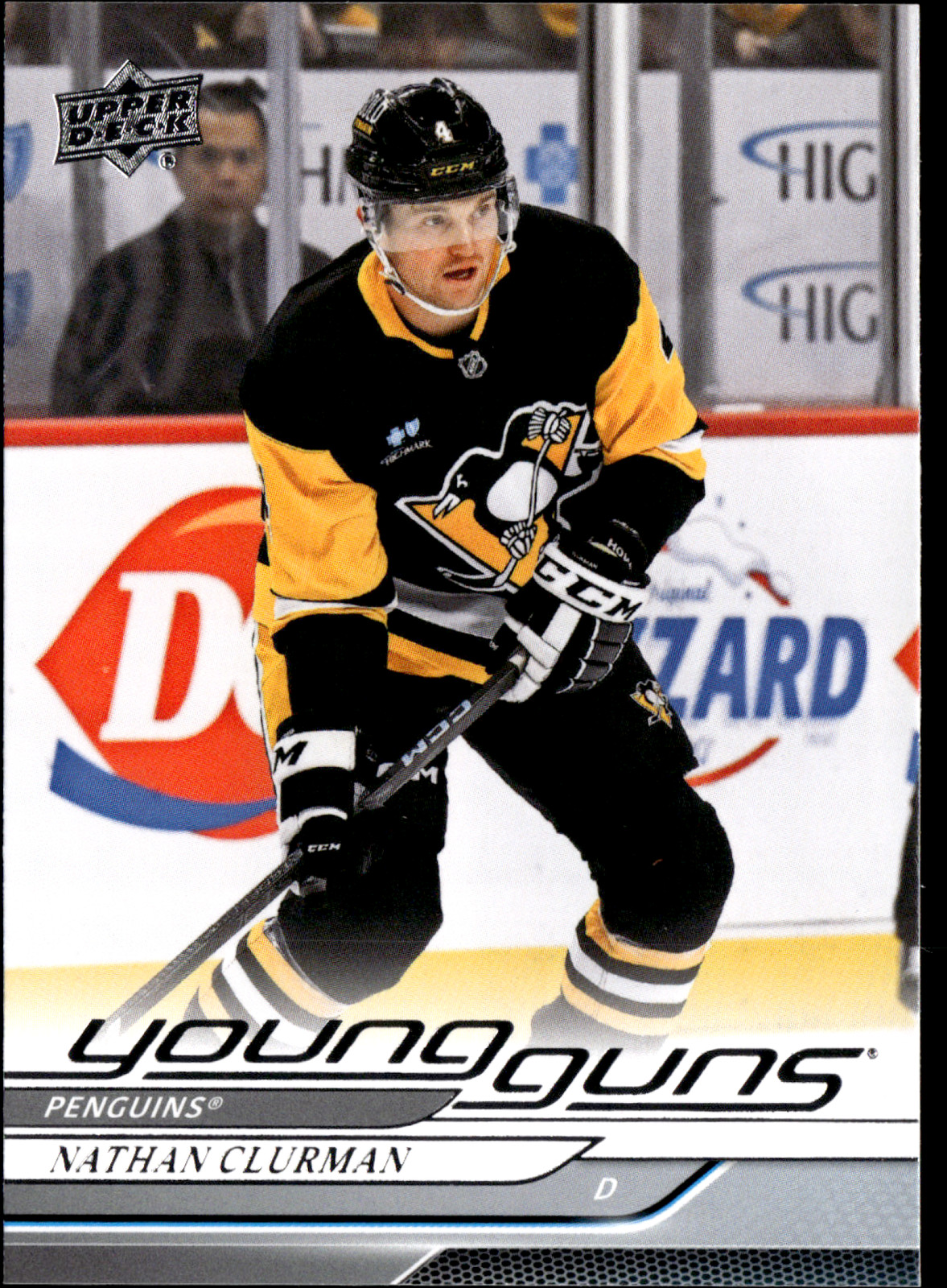 2024-25 Upper Deck Hockey Extended Series Nathan Clurman #729 Young Guns RC