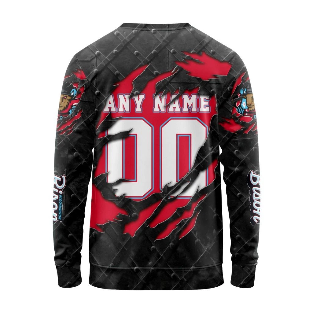 Personalized Bloomington Bison Sweater Special Black Metal Design