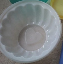 Tupperware kleiner Prinz Puddingform Sturzform + 1 Motiv Deckel Herz