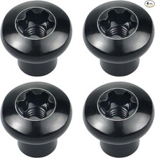 Door Hinge Nuts Replacement Screws Compatible with 2007-2018 Wrangler JK JKU (4P