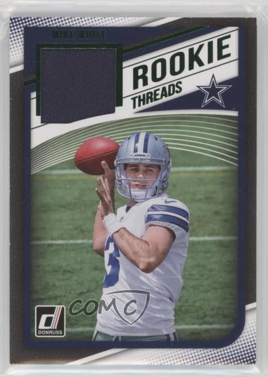 2018 Panini Donruss Rookie Threads Green Mike White #35 RC 1u6