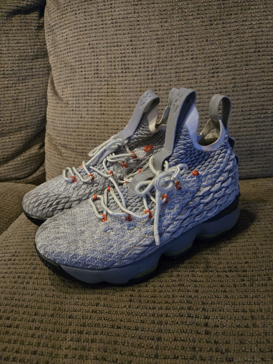 Grey Lebron Xv Low Blue Nike Lebron James Lebron Xv Grey Nike