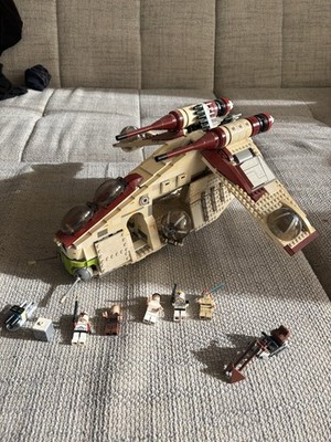 LEGO Star Wars: Republic Gunship (75021) mit Anleitung MIT Figuren 