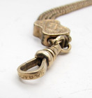 Antique Victorian Bates & Bacon Gold Filled Chatelaine Cross Fob 12.1g — photo 5