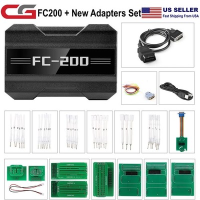 CGDI F.C. 200 E-CU Programmer With New Adapter Set 6HP & 8HP/MSV90/N55/N20/B48