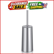 Toilet Brush and Holder, Toilet Brush 304 Stainless Steel, Toilet Bowl Brush ...