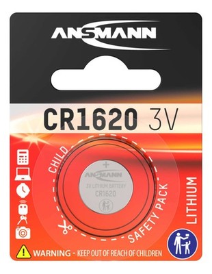 ANSMANN Lithium Coin Cell Battery 3V 70mAh CR1620