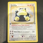 Pokémon TCG Snorlax 27/64 Jungle Rare 1st Edition 1999 Basic 90HP Card
