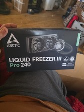 Arctic Liquid Freezer III Pro 240 Black AIO CPU Cooler Radiator PWM Pump VRM Fan