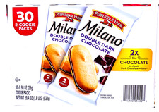 Pepperidge Farm Milano Cookies Double Dark Chocolate 30 Count EXP 07/2026