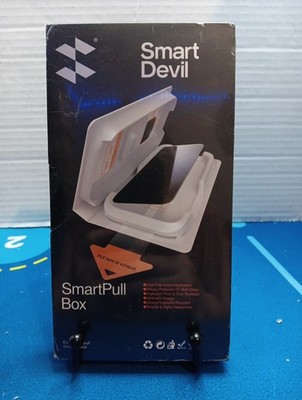 SmartDevil iPhone 17 Tempered Glass Screen Protector SmartPull Box, Clear