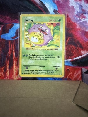 Koffing 051/102 Base Set (Shadowless) Regular