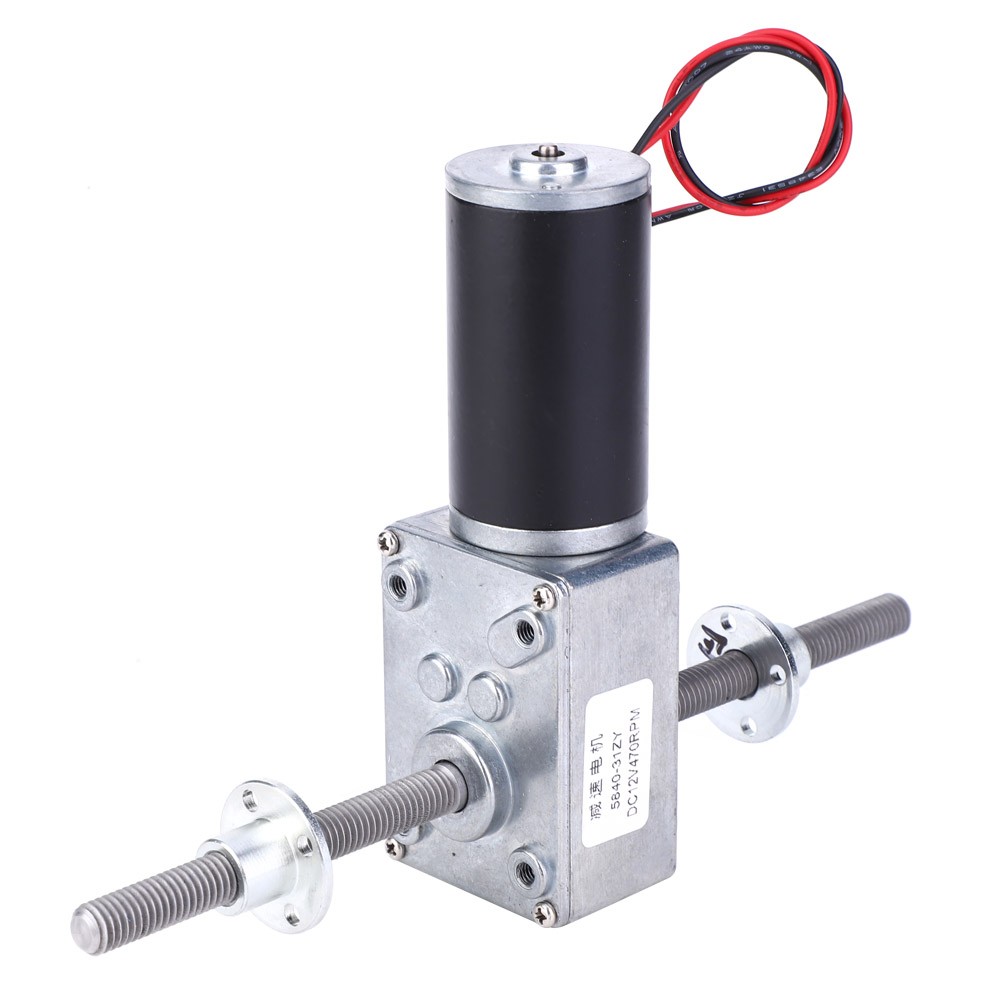 Worm Gear Motor Right And Left Hand Shaft Coaxial M8 Thread Speed Reductio KRI✈️