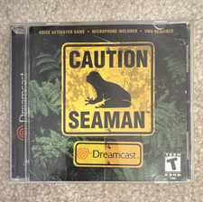 SEGA Seaman Sega Dreamcast Simulation Game no microphone
