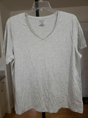 Women s APT 9 Essentials Short Sleeve Stretch Top Plus Size 1X New Without Tags 