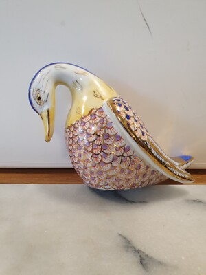 KPM Germany Schwan Figur H12cm x B18cm sehr guter Zustand