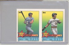 1989 Topps Stickerback Promo Panel Barry Bonds/Cal Ripken Jr/Ryne Sandberg Rare!