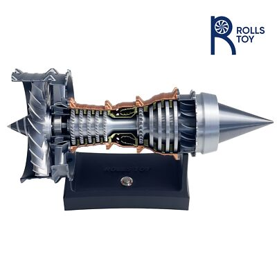 #ad 28cm Aircraft Turbojet Engine Model Rotatable $91.72