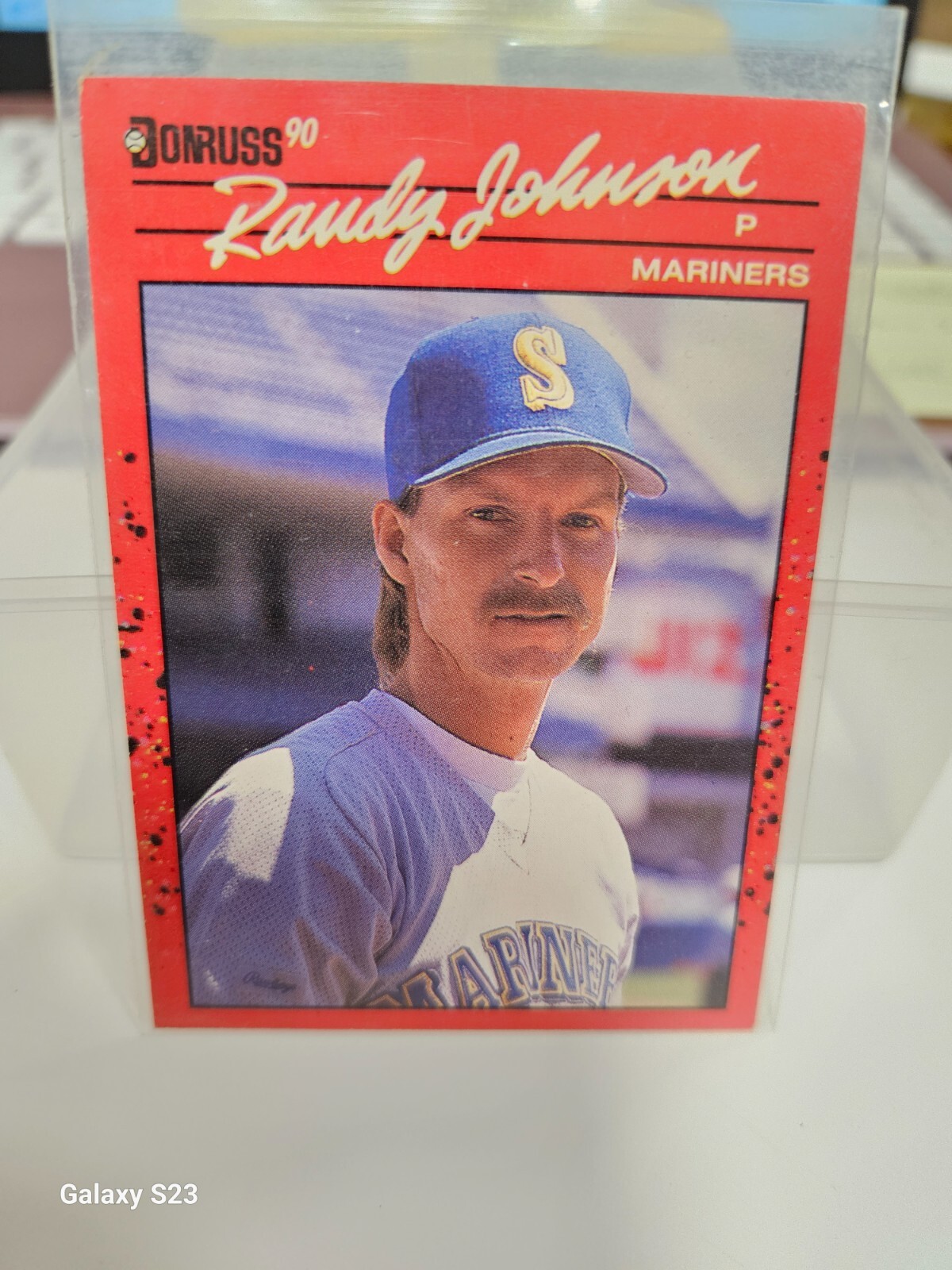 RARE 1990 DONRUSS RANDY JOHNSON SEATLE MARINERS 379. BASEBALL CARD MINT LEGIT eBay