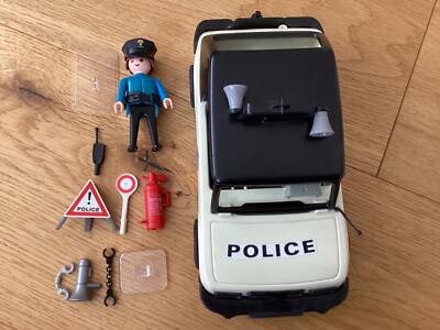 PLAYMOBIL 3149 Voiture De Police Vintage – Avec Boîte, Occasion