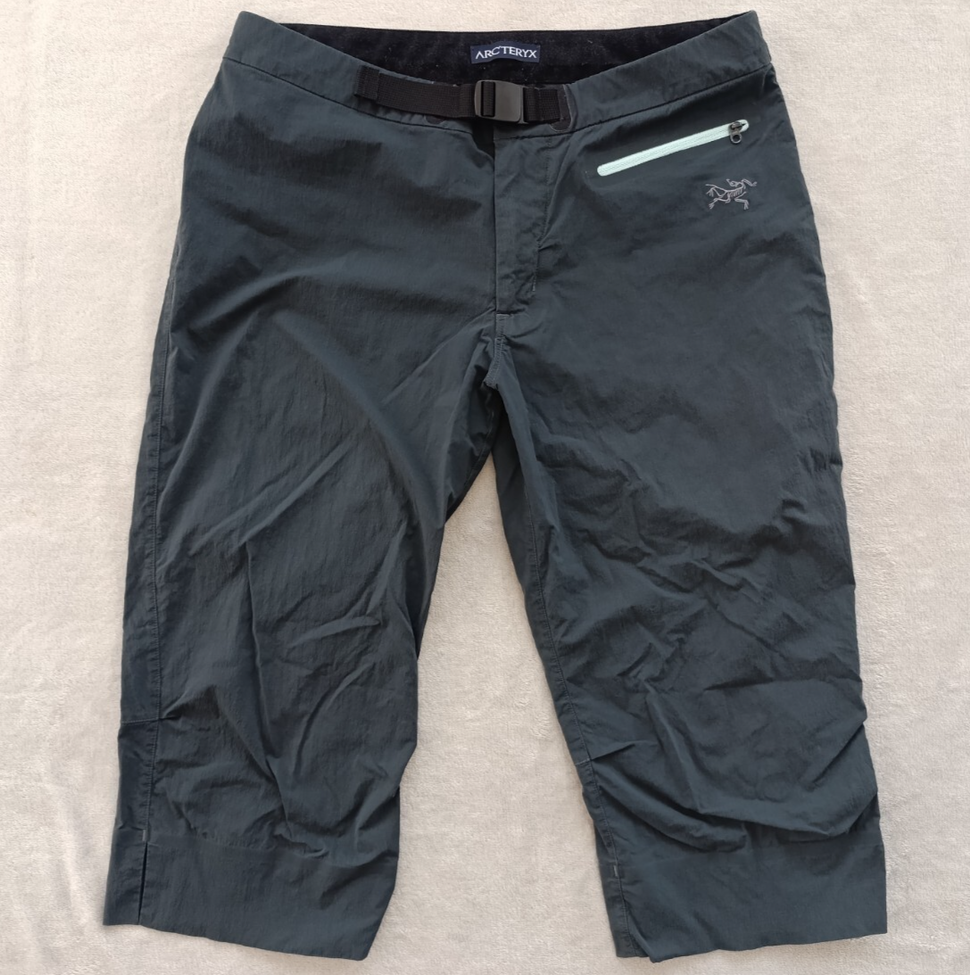 Arc'teryx pantaloncino da trekking donna grigio in nylon taglia 10