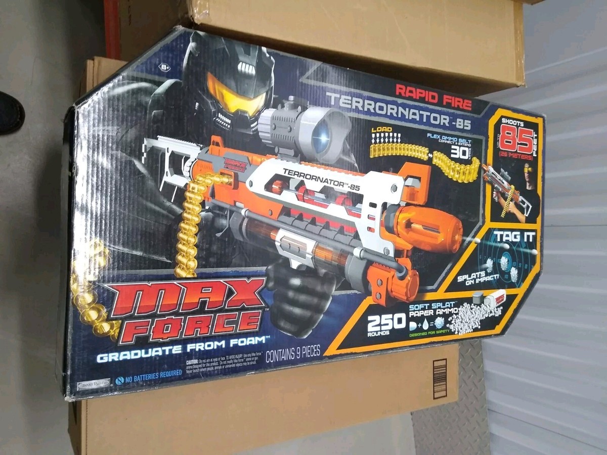 II~Jakks Pacific Max Force Rapid Fire Soft Splat Ammo Terrornator