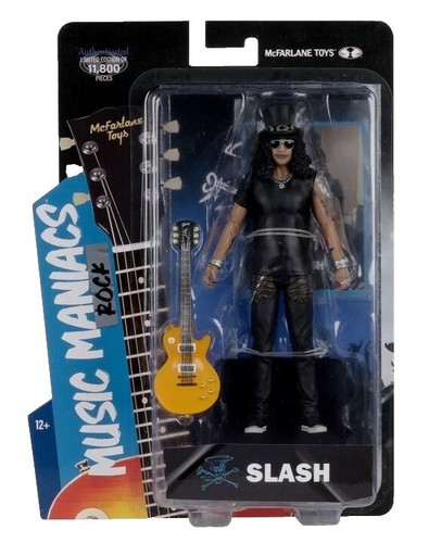 SLASH - Guns N' Roses - McFarlane Toys Music Maniacs Rock 6