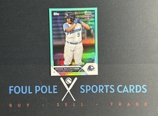 2023 Topps Pro Debut - Chrome Aqua Ref  #PDC-166 Moises Ballesteros 52/75