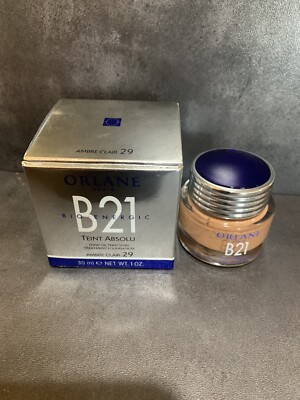 NEW in Box ORLANE B21 Bio Energic Treatment Foundation #29 Amber Clair  *RARE