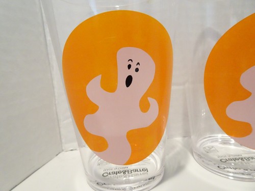 LOT 7 Crate And Barrel Kids Plastic Turkey and Ghosts Tumblers Cups - Picture 2 of 3