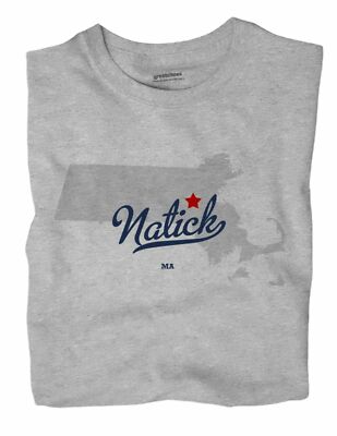 Natick Massachusetts MA Mass T-Shirt MAP
