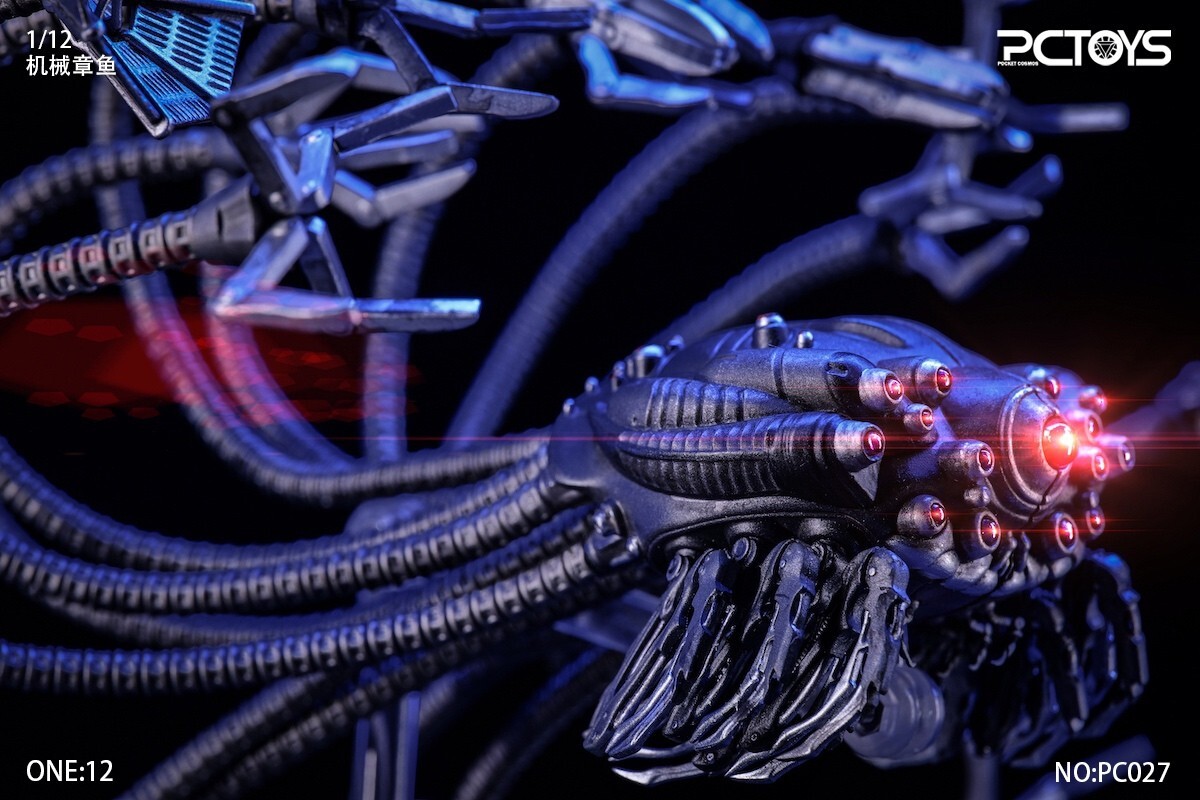 PCTOYS PC027 1/12 Mechanical Octopus Movable Illuminated