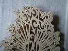 Vintage Intricate Victorian Sawed *GOD BLESS OUR HOME* Wood Wall Plaque 16” x 9" — photo 9