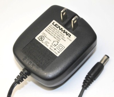 Lenmar DVR-1250-B11 ITE Power Supply AC Adapter Output DC 12V 500mA for PRO32