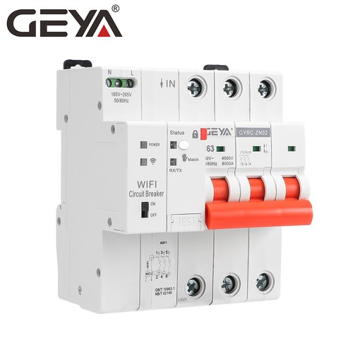 GEYA TUYA WIFI Smart MCB 15 function 1-4P 80A Circuit Breaker Reclosing Switch - Picture 13 of 14