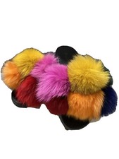 Fur Slides Woman Size 5