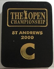 2000 British Open Championship Tiger Woods Slam ST ANDREWS 