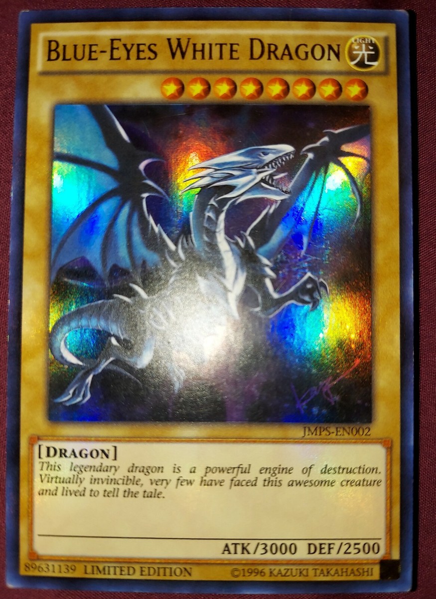 Blue Eyes White Dragon JMPS-EN002 LP YUGIOH | eBay