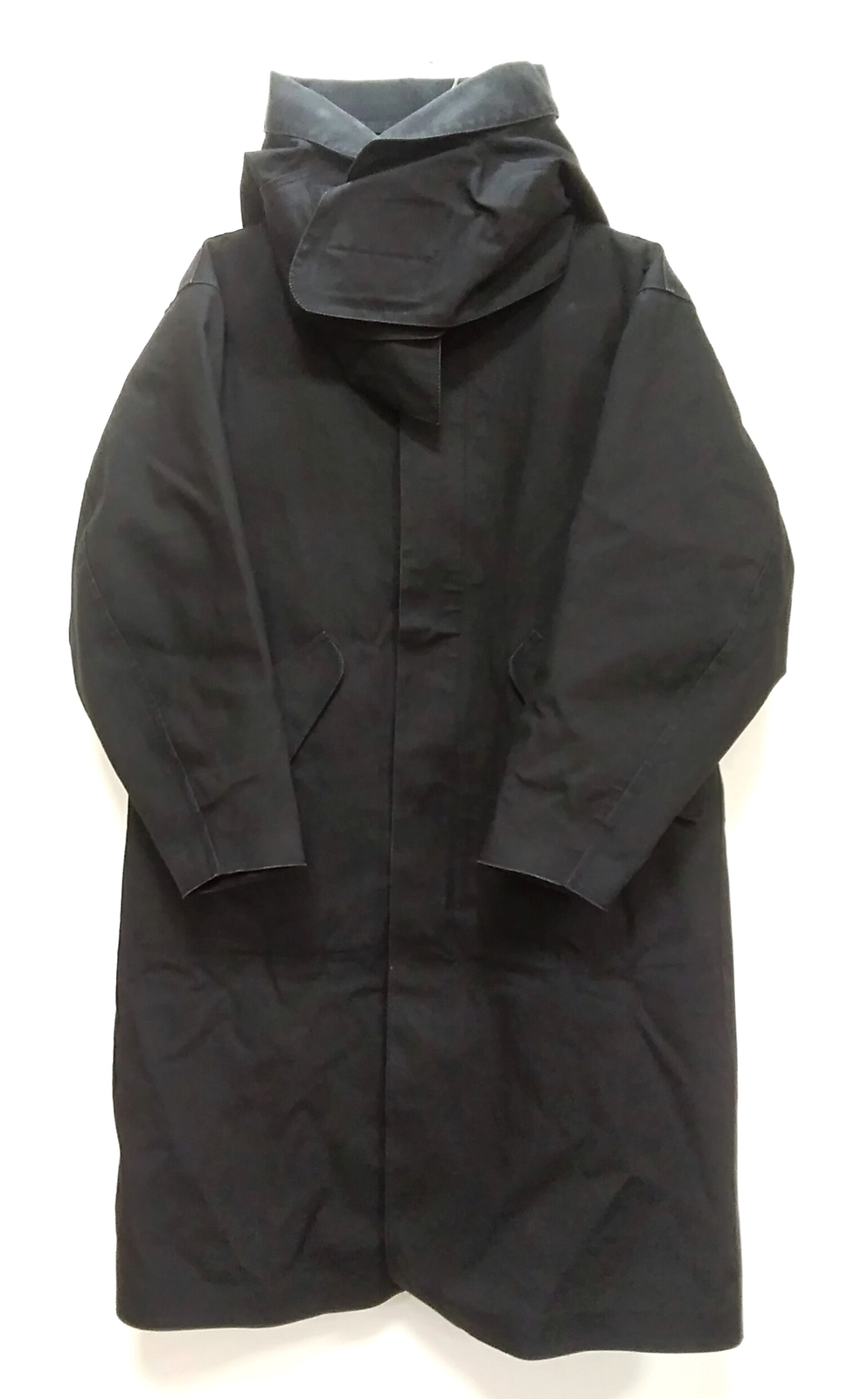 Used MACKINTOSH×HYKE Rubberized Hooded Coat Men's Jacket Size