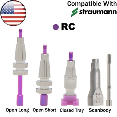 US RC Dental Transfer Open/Closed Tray Impression Coping Fits Straumann ITI BLT