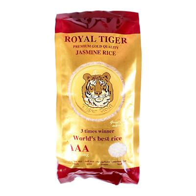 Royal Tiger Jasmin Reis 1Kg Jasminreis Duftreis Duft Reis Langkorn Reis 