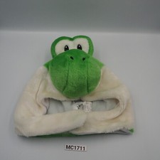 Super Mario MC1711 Yoshi Yossy Hat Hood Bandai Costume Plush 7" Toy Doll Japan