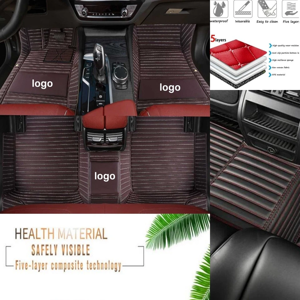 For Mercedes-Benz 1994-2025 All Series Car Floor Mats Waterproof Auto Carpets - Изображение 3 из 4