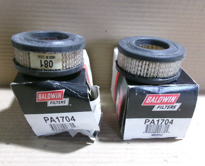 NEW LOT OF 2 BALDWIN FILTERS PA1704 AIR FILTER