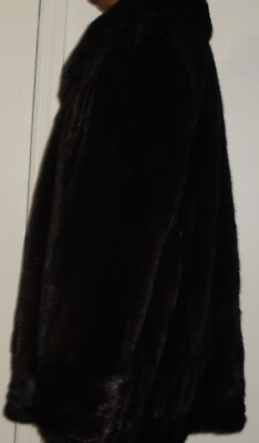 Men's American Legend Ranch Mink Fur Jacket Size 42-44 FREE