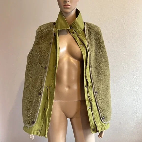 Madewell Surplus Jacket With Removable Liner Cact… - image 13