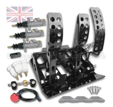 FITS BMW E30 FLOOR MOUNTED HYDRAULIC PEDAL BOX KIT – SPORTLINE 3-PEDAL [KIT A]