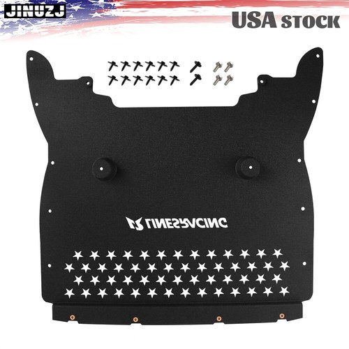 Oil Cooler Skid Plate For BMW F90 M5/M5 LCI S63 4.4L 2018-2023 Black Aluminum - Picture 2 of 12