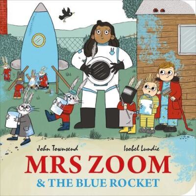Mrs Zoom & the Blue Rocket (lift the , John Townsend, New, Board