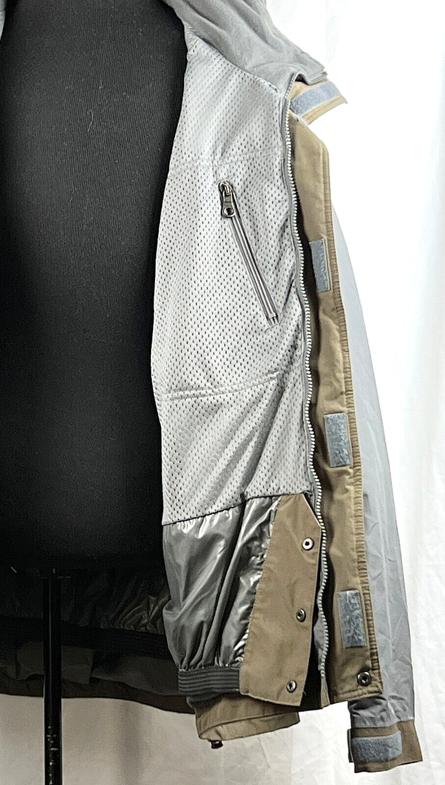 Helly Hansen Helly Tech Brown & Gray Weatherproof Jacket (No Hood) Men's XL image 5
